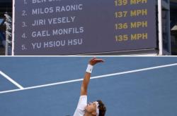 世界杯-网球发球网球发球握拍